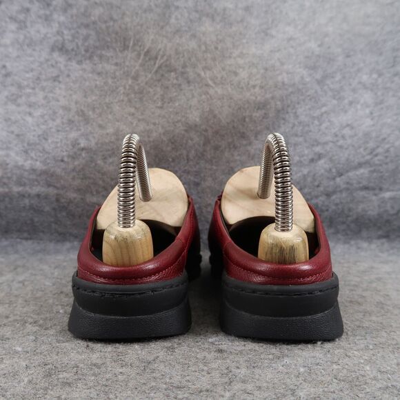 Slip On Shoes Womens 6 Mule Clog Comfort Leather Azaleia Classic Leather Walking - Picture 4 of 16